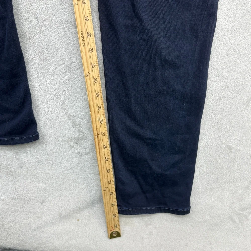 Banana Republic Traveler Jeans Mens 32x34 Dark Wash Slim Luxe Stretch Preppy
